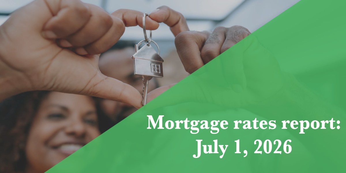 A for sale sign in front of a suburban home as buyers weigh mortgage rates near 6.4 percent in July 2026